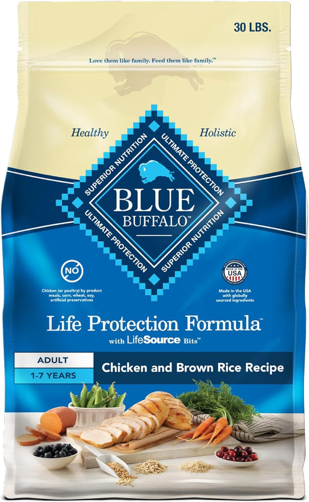 Blue Buffalo Life Protection Formula Adult Dog Food, Natural Chicken Recipe My Store