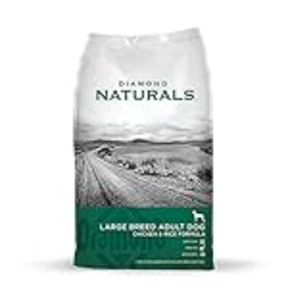 DIAMOND NATURALS Dry Food for Adult Dogs, Large Breed 60+ Chicken Formula, 40 LB My Store