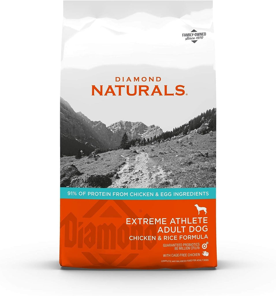 Diamond Naturals Extreme Athlete High Protein Real Meat Recipe Dry Dog Food 40 LB My Store